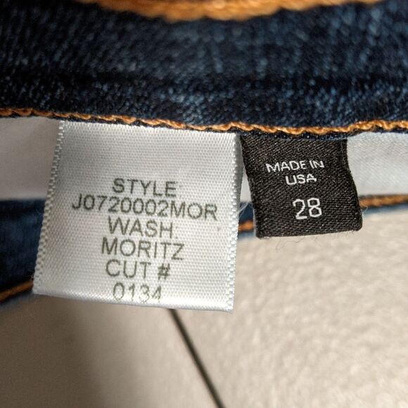 VERONICA BEARD  "Brooke" 9 inch skinny jean in Moritz USA Size 28 - Picture 8 of 11